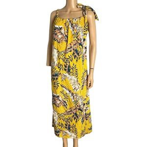 Le Salty Label Havana Beach Dress Multiway Colorful Tropical Print